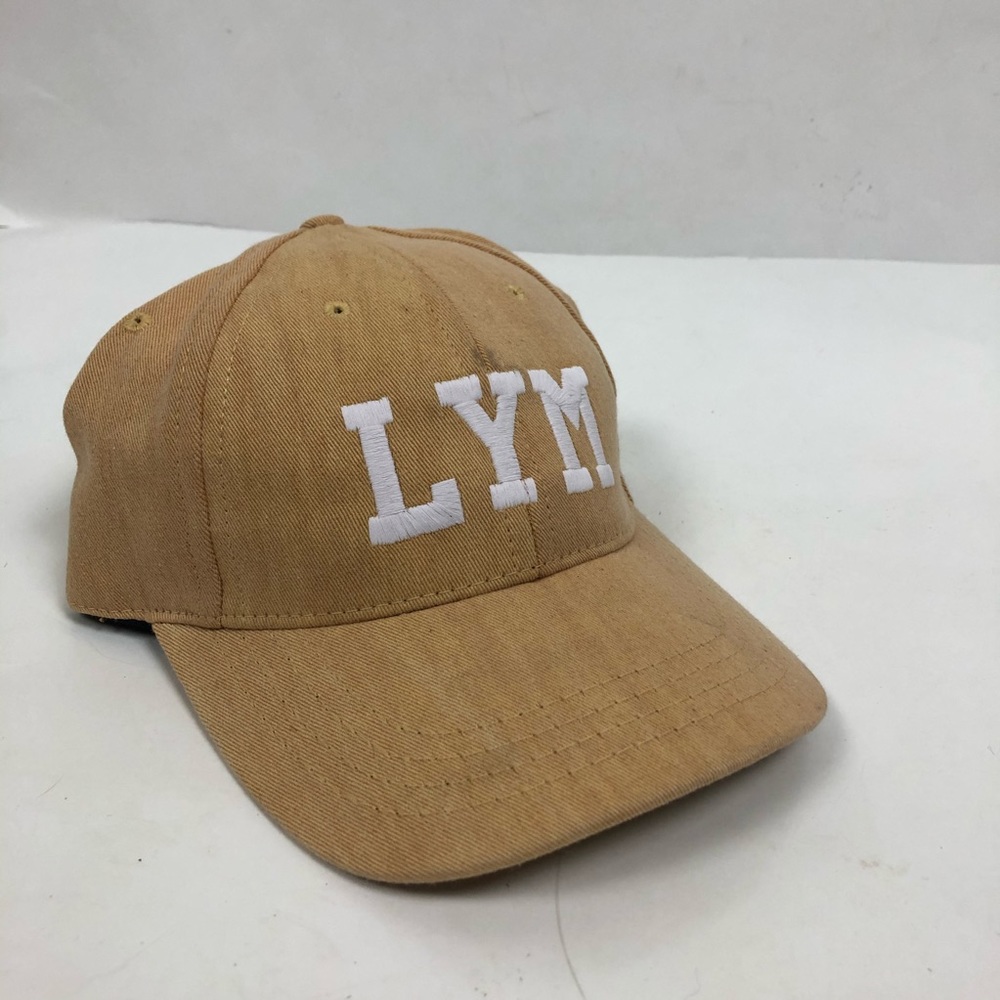 Love Your Melon Sunwashed Yellow Cap White Letters